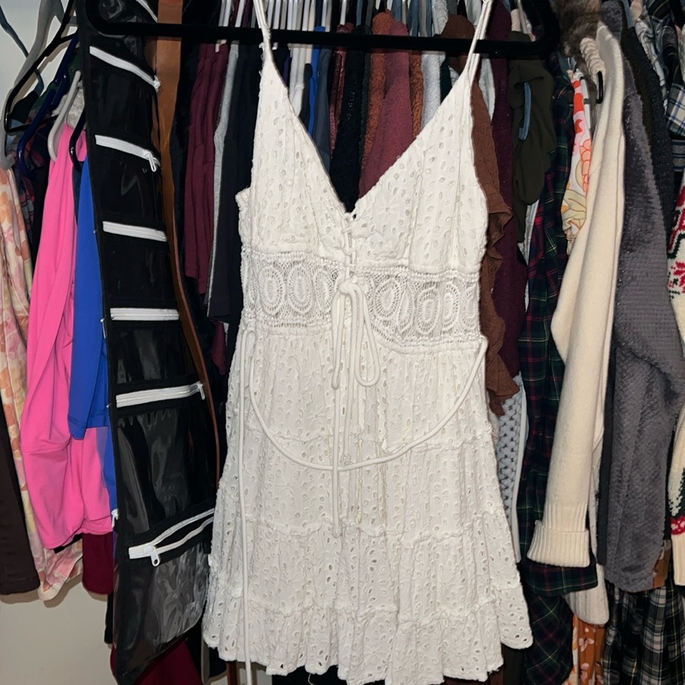 Surf Gypsy White Lace Dress
